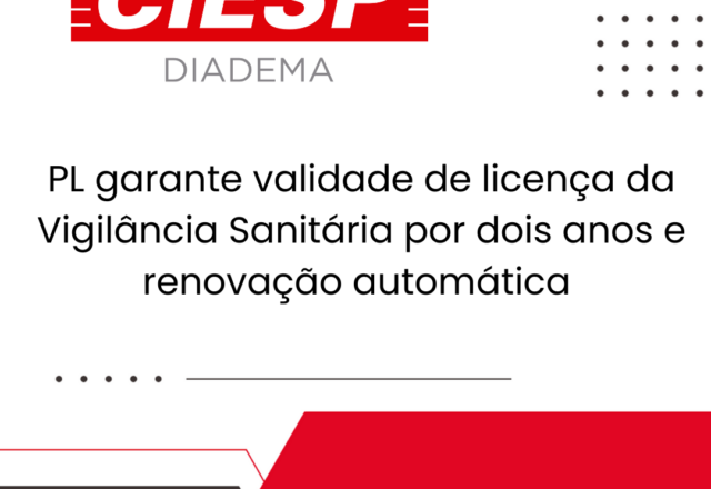 PL garante validade de licença da Vigilância Sanitária por dois anos e renovação automática