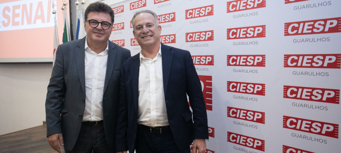 Visita de Jorge Lima - CIESP Guarulhos recebe secretário estadual de Desenvolvimento Econômico