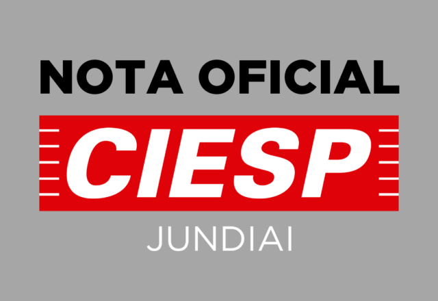 NOTA OFICIAL DO CIESP