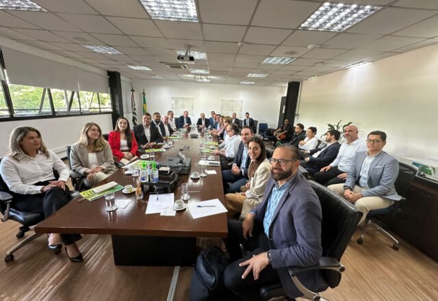 CIESP Jundiaí acompanha prefeito de Louveira em encontro com secretário estadual