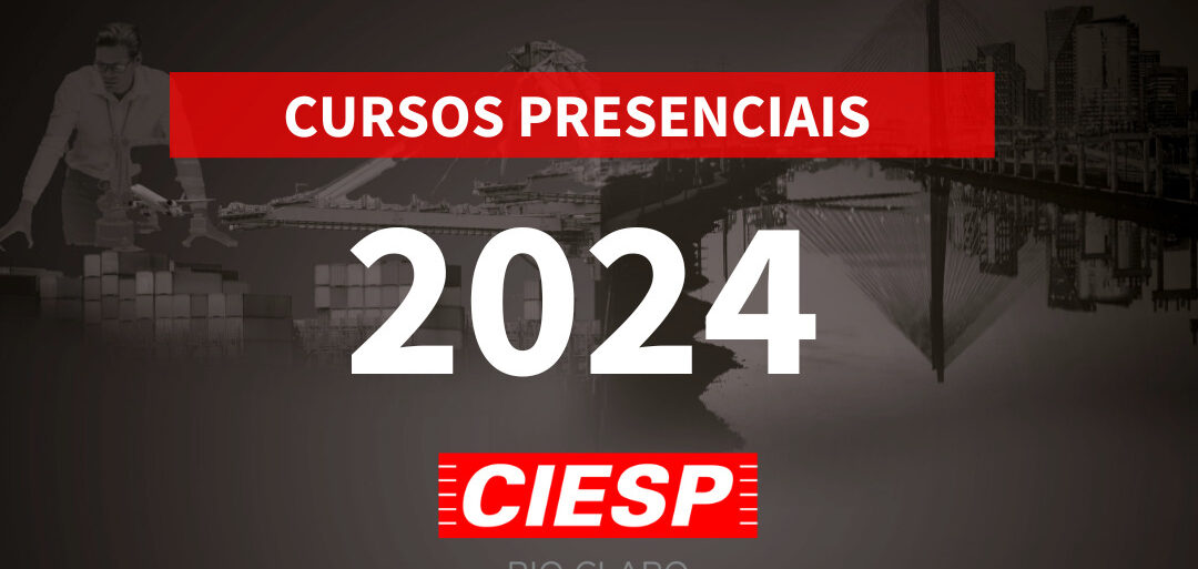 CURSOS PRESENCIAIS - AGENDA COMPLETA 2024