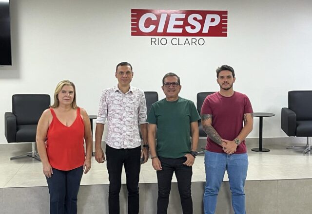 Equipe da Secretaria de Desenvolvimento Econômico esteve no CIESP Rio Claro