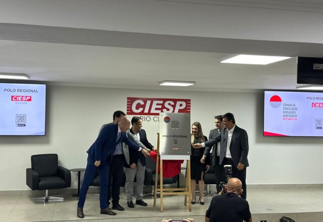 Região de Rio Claro inaugura Polo da Câmara de Conciliação, Mediação e Arbitragem Ciesp/Fiesp