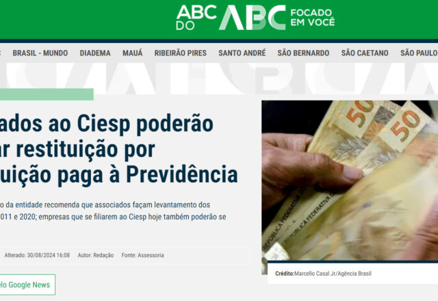 ABC do ABC e Repórter Diário divulgam benefício aos associados do CIESP