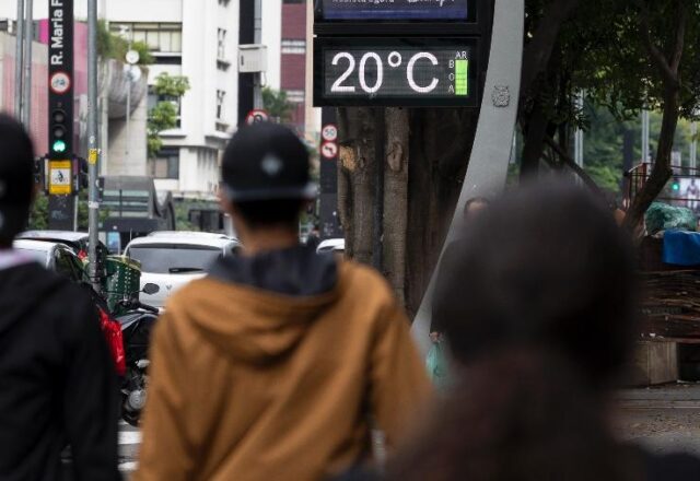 SP e Rio registraram dia mais frio do ano; temperatura seguirá baixa hoje…