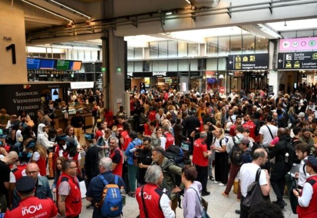 Trens da França sofrem sabotagem a poucas horas da abertura das Olimpíadas…